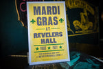 Mardi Gras Screen Printed Poster